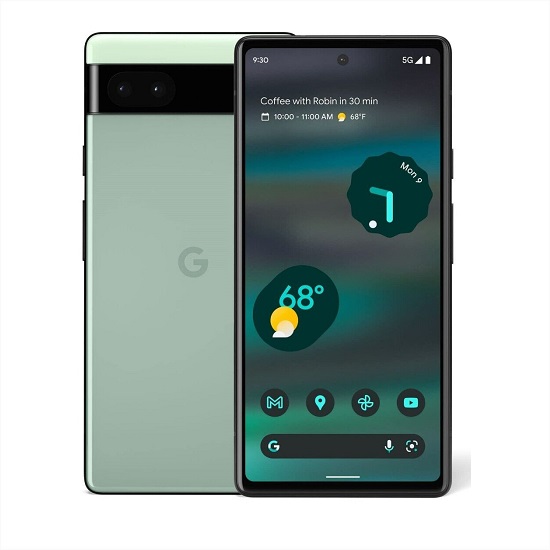 buy Cell Phone Google Pixel 6A 128GB - Sage Green - click for details